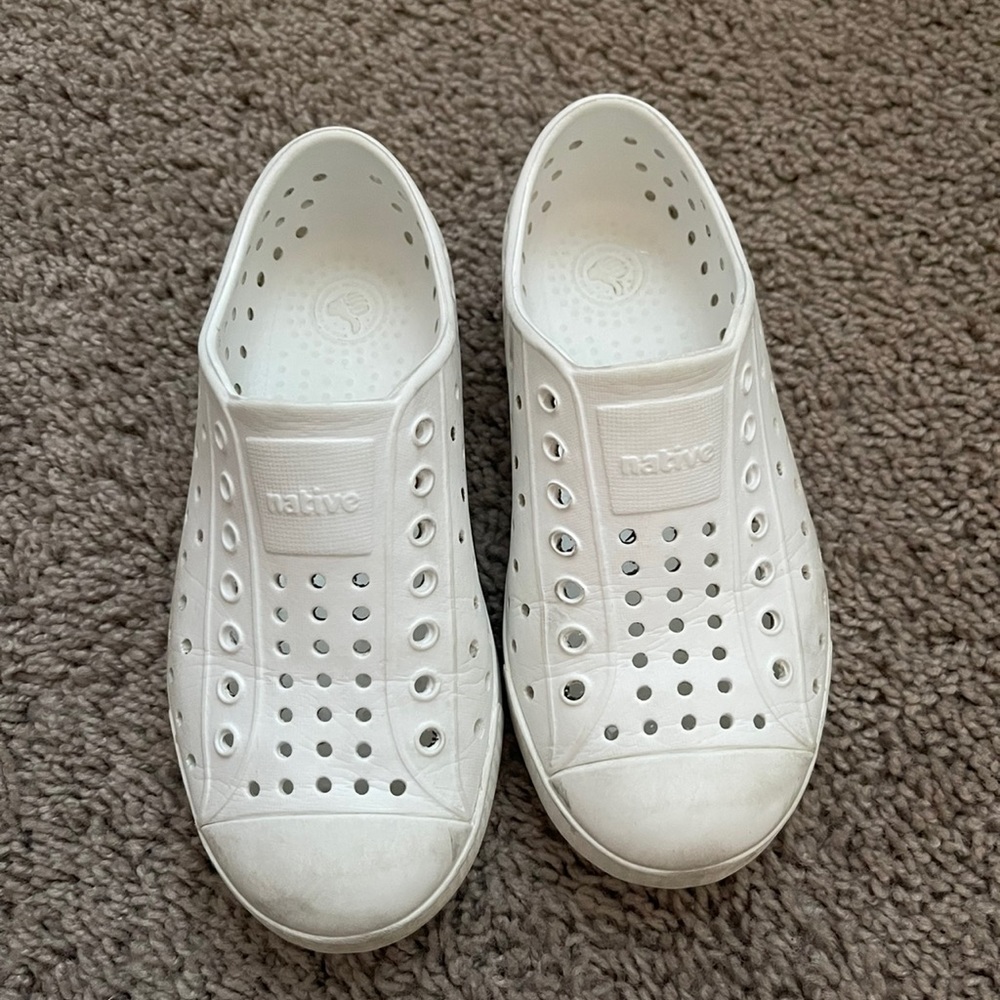 Size 12 White Natives